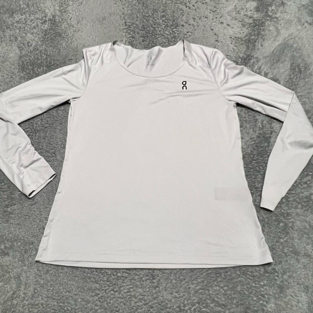 On Cloud Performance Long Sleeve T Shirt Womens Large lightweight Running